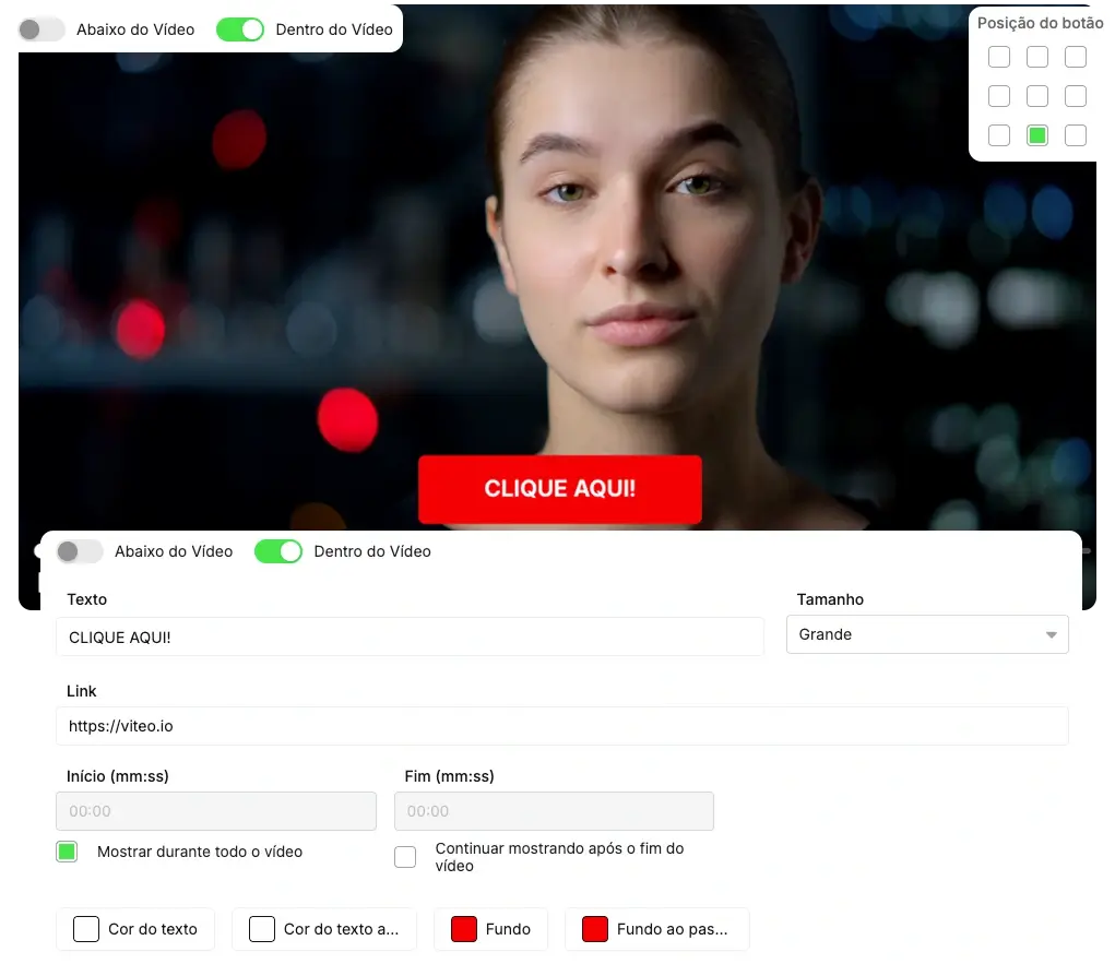 Buttons feature